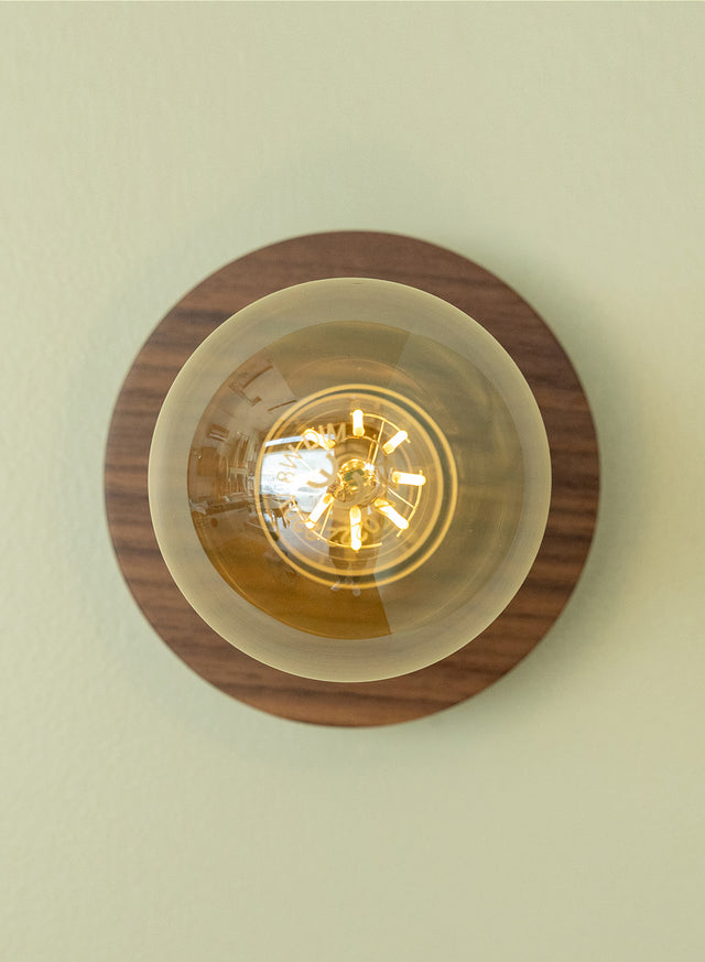 EDISON PLATE white | Wall Light