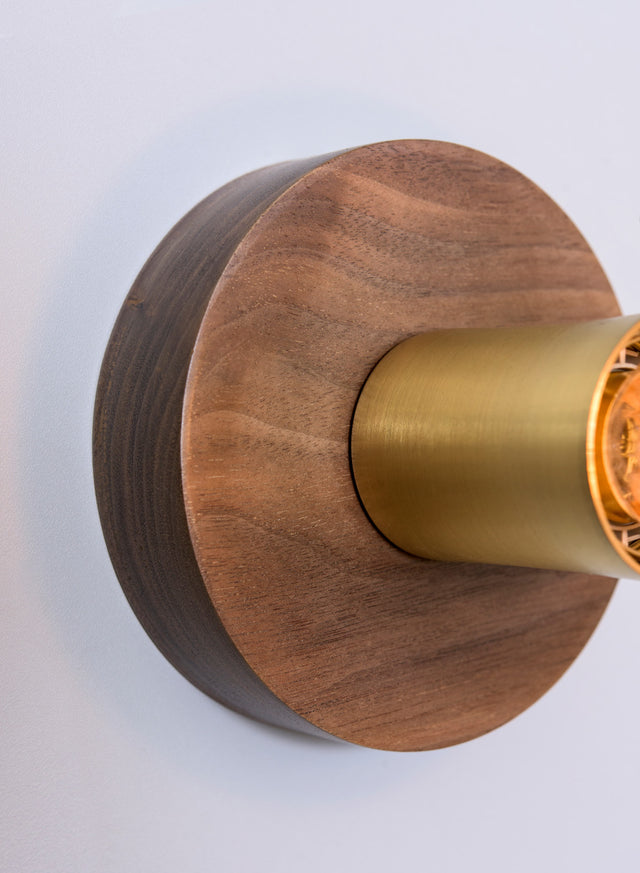 EDISON PLATE brass | Wall Light