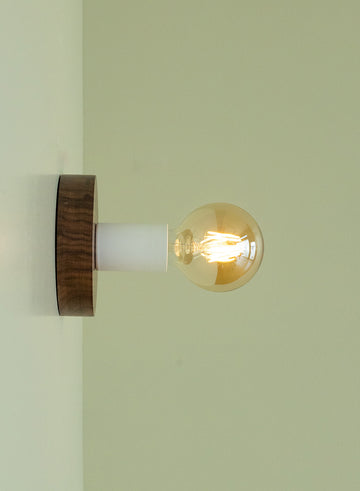 EDISON PLATE white | Wall Light