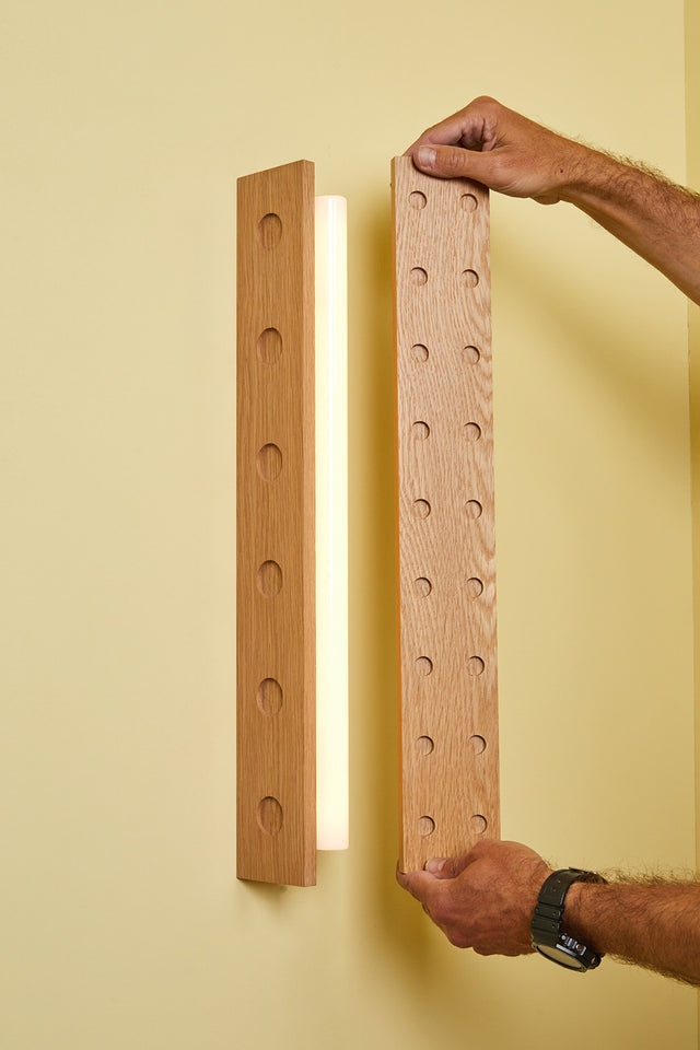 LINESTRA skin oak | Wall Light