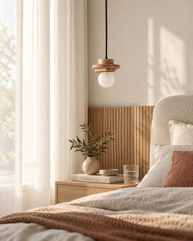 HANGING POSTRE RED TRAVERTINE | PRE SALE POSTRE_HANG_SPACE