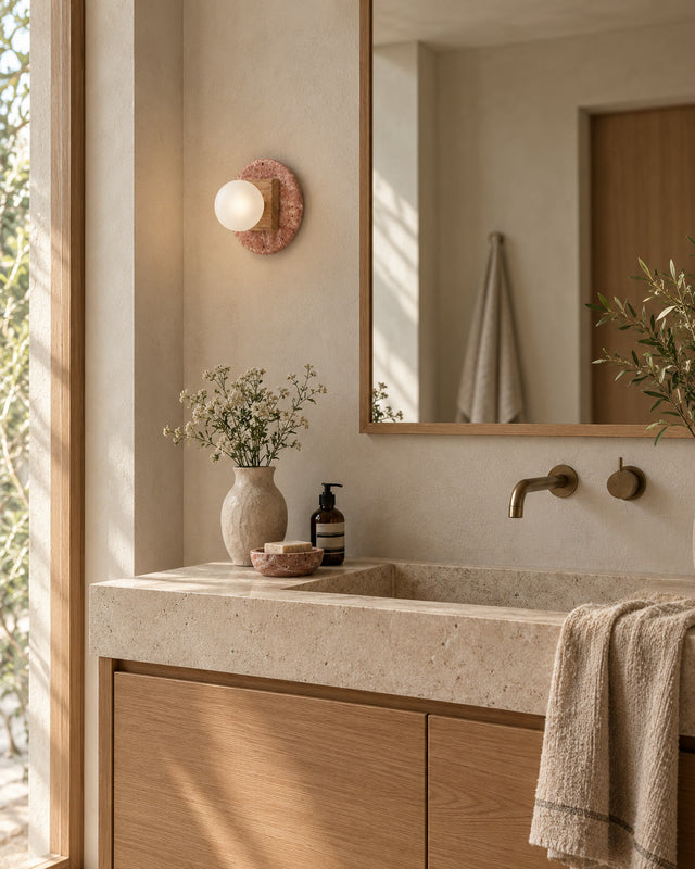 POSTRE RED TRAVERTINE | PRE SALE POSTRE_WALL_SPACE