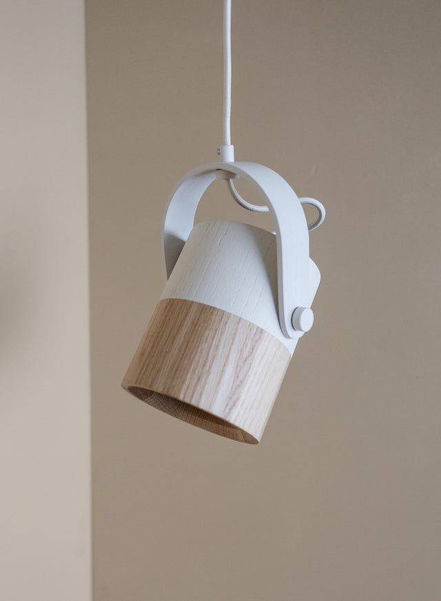 HANGING SPOT U half white | Pendant Light