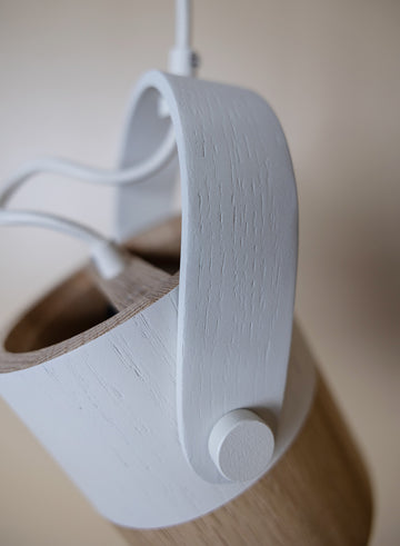 HANGING SPOT U half white | Pendant Light