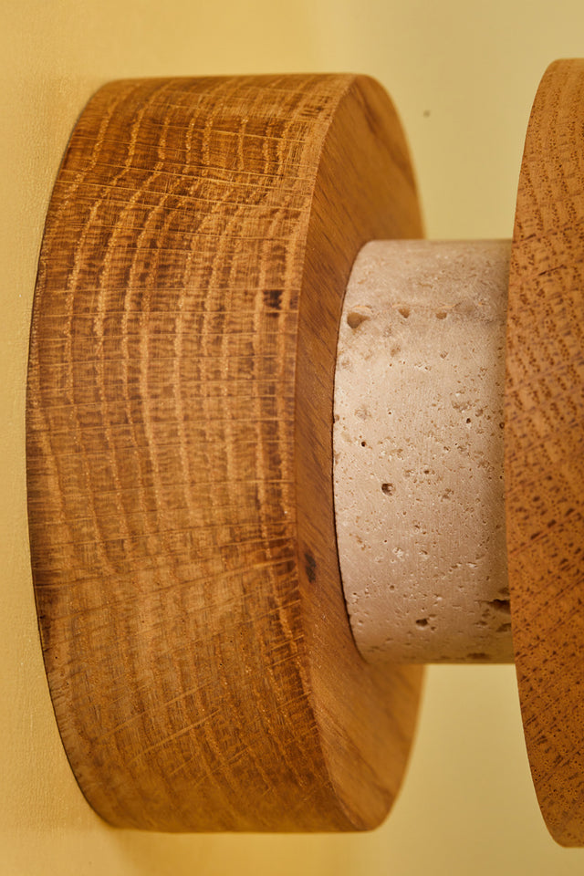 WALL FUNGI Travertine | Wall Light
