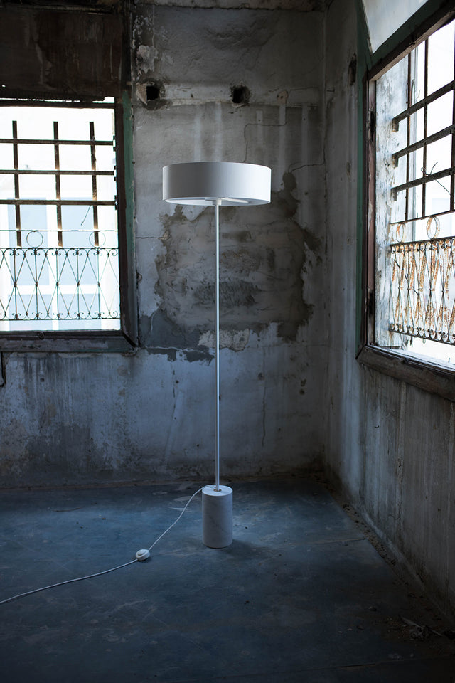 WEIB SHADE CARRARA | Floor Lamp