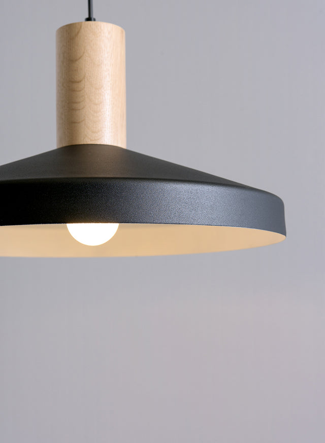 M-PLATE black | Pendant Light