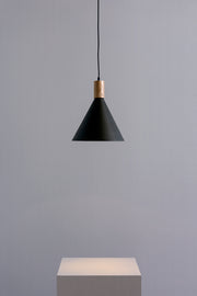 HANGING SMALL CONE oak | Pendant Light