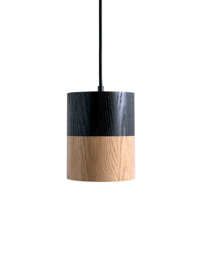 HANGING SPOT HALF BLACK | Pendant Light