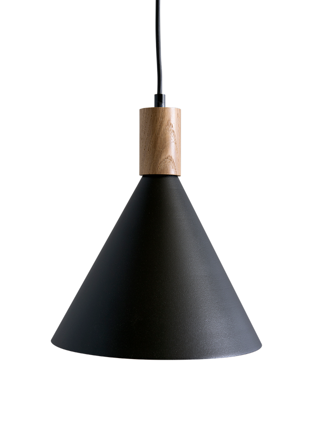 HANGING SMALL CONE oak | Pendant Light