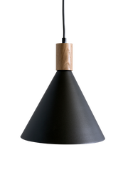 HANGING SMALL CONE oak | Pendant Light