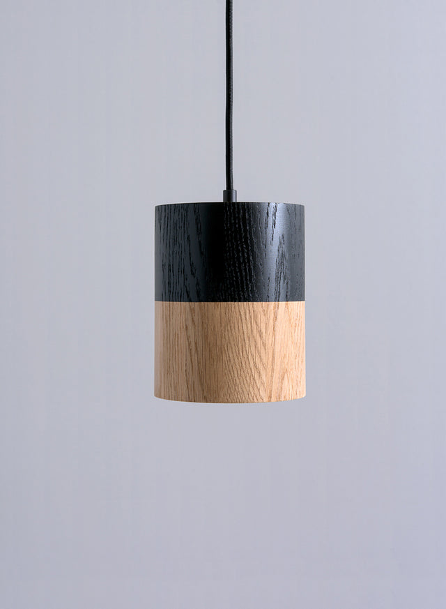 HANGING SPOT HALF BLACK | Pendant Light