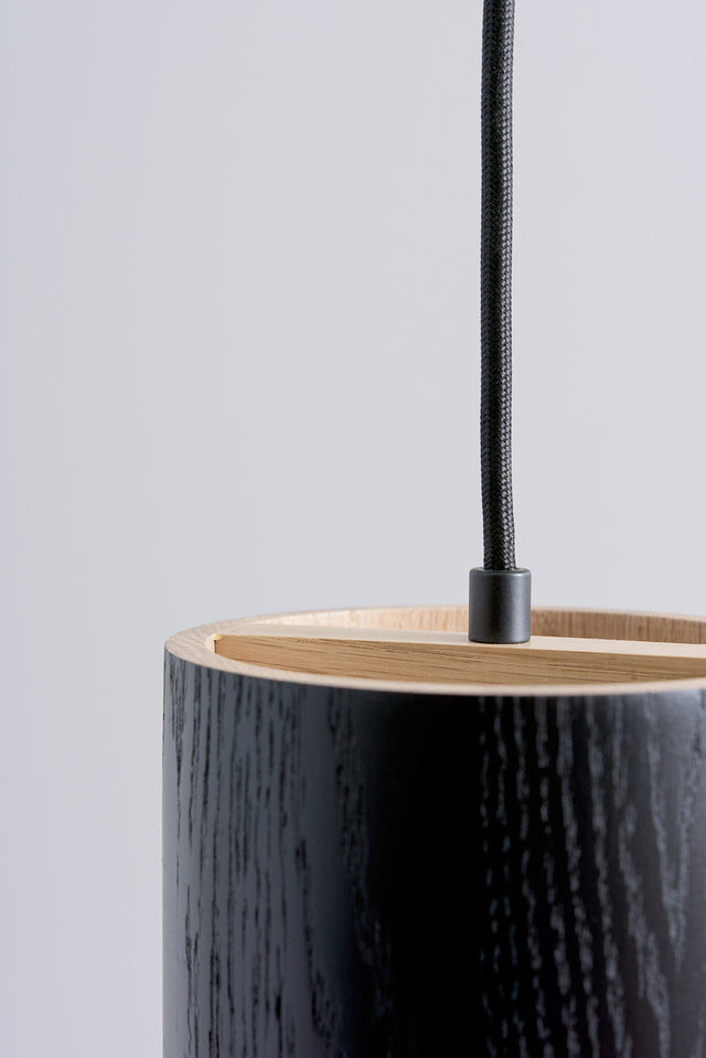 HANGING SPOT HALF BLACK | Pendant Light