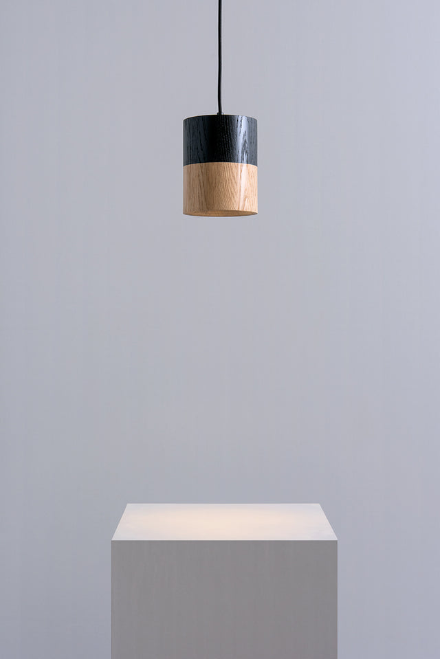 HANGING SPOT HALF BLACK | Pendant Light