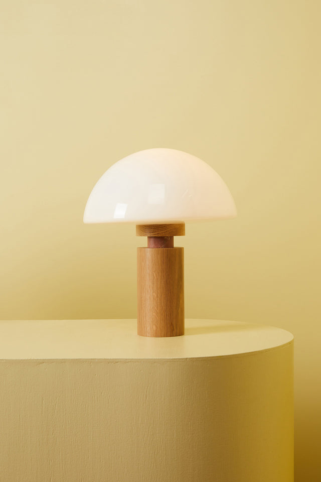 מנורת שולחן FUNGI Rosa Alicante