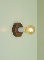 EDISON PLATE white | Wall Light