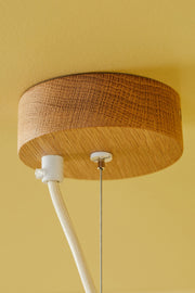 HANGING Fungi Travertine  | Pendant Light
