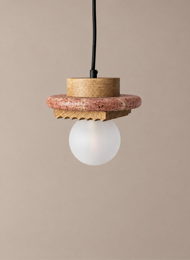 HANGING POSTRE RED TRAVERTINE | PRE SALE POSTRE_RED