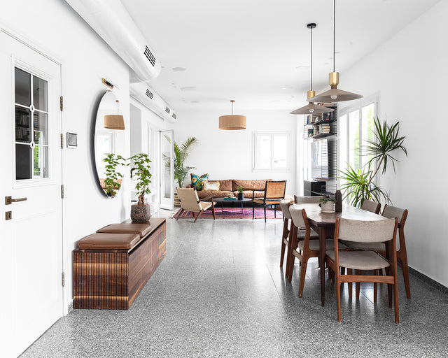 TEL AVIVIAN Duplex - designed by: Mai Morgenstern - lighting design by: Michal Ben Loulou - photos by: Maya Avgar