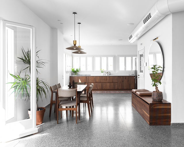 TEL AVIVIAN Duplex - designed by: Mai Morgenstern - lighting design by: Michal Ben Loulou - photos by: Maya Avgar