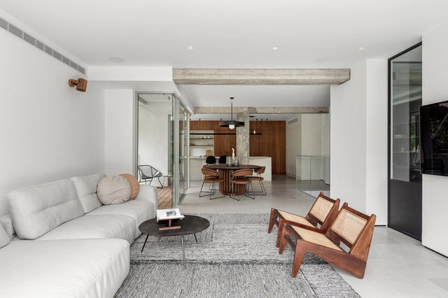 WOOD & CONCRETE - designed by: Zarka - photos by: Shiran Carmel