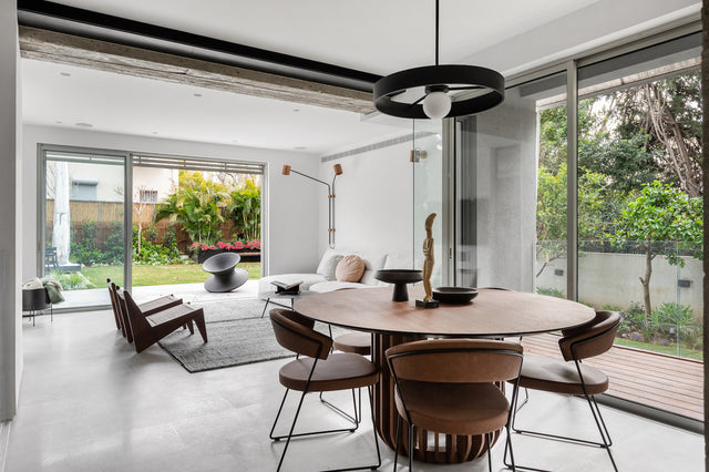 WOOD & CONCRETE - designed by: Zarka - photos by: Shiran Carmel