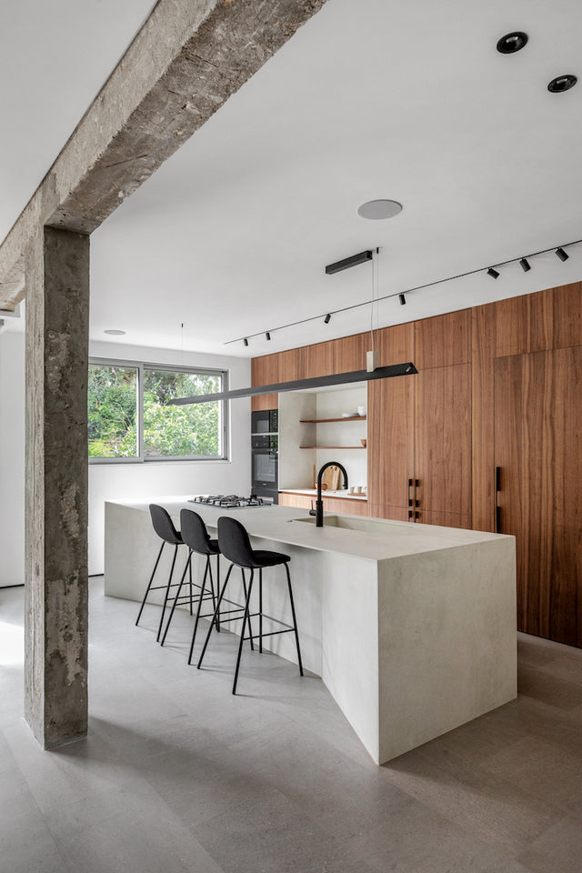 WOOD & CONCRETE - designed by: Zarka - photos by: Shiran Carmel
