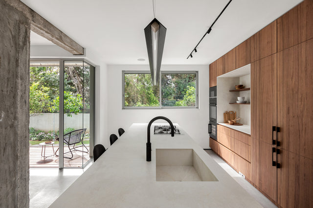 WOOD & CONCRETE - designed by: Zarka - photos by: Shiran Carmel