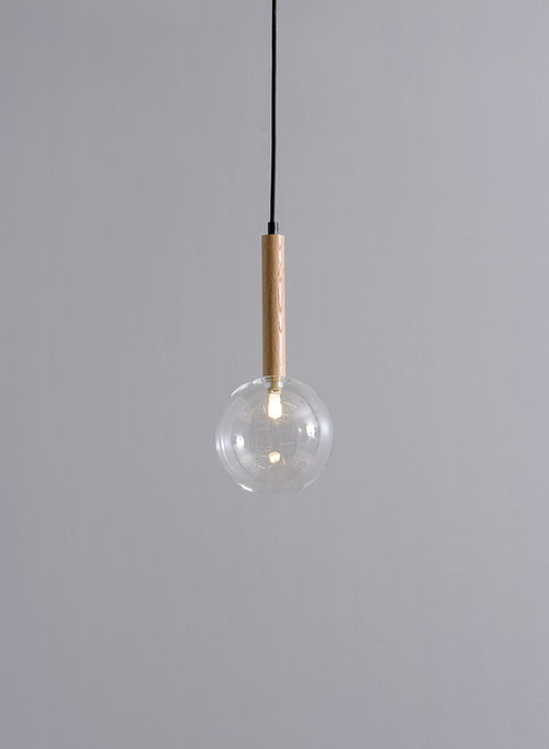 WOOD BALL 15 | גוף תאורה תלוי