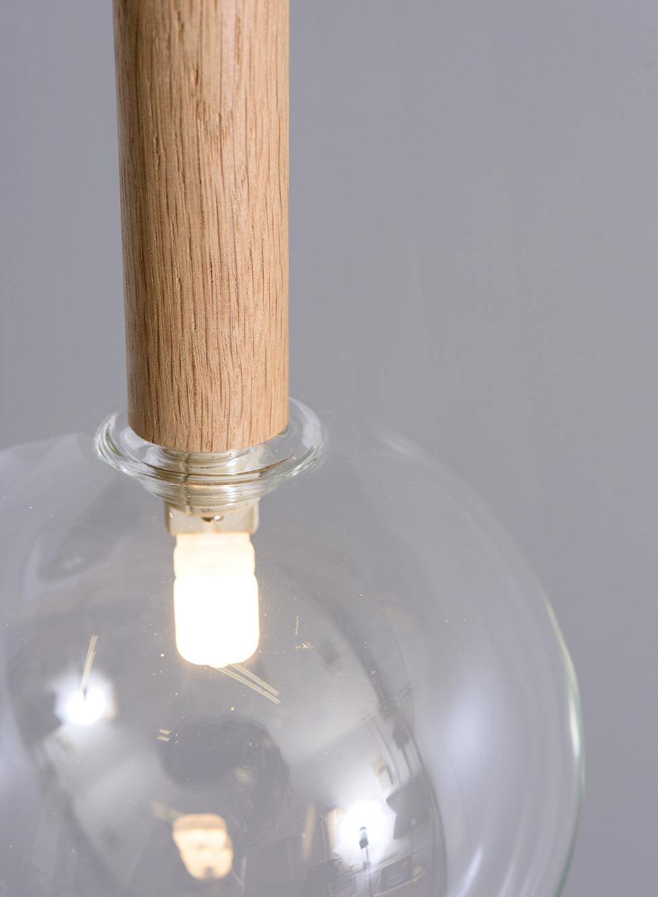 WOOD BALL 15 | Pendant Light