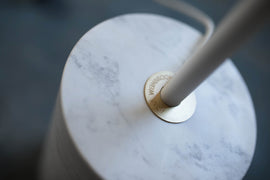 WEIB SHADE CARRARA | Floor Lamp