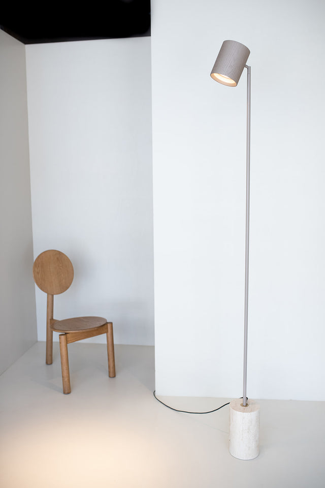 WEIB SPOT TRAVERTINE | Floor Lamp
