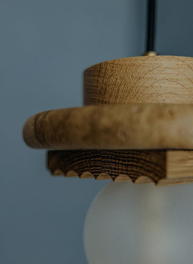 HANGING POSTRE Travertine | Pendant Light