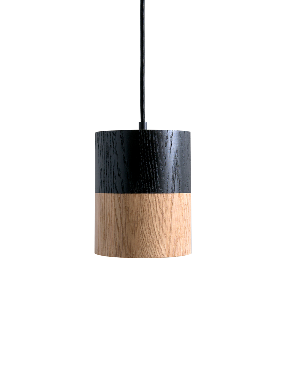 HANGING SPOT HALF BLACK | Pendant Light