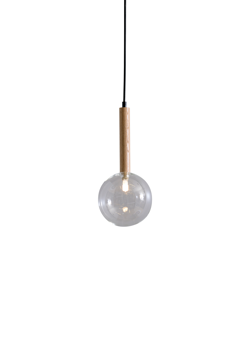 WOOD BALL 15 | Pendant Light