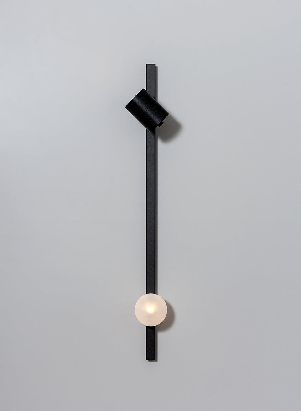 PROFILE 2 black | Wall Light